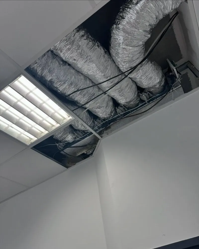 Installation d’une climatisation réversible gainable