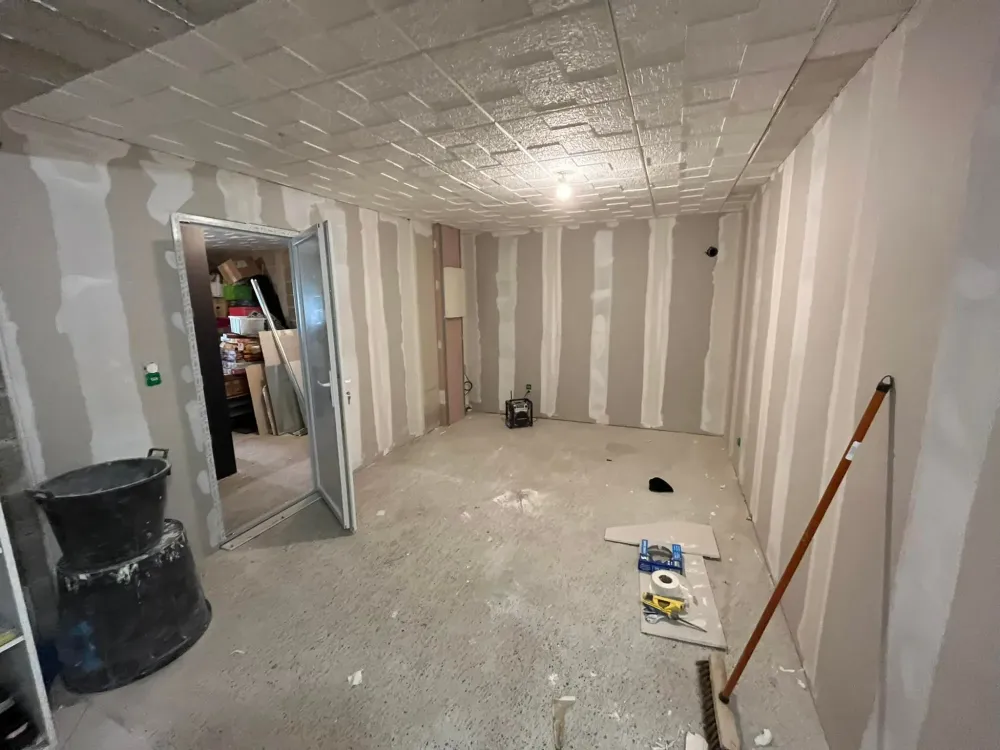 Création d’une nouvelle pièce dans un garage