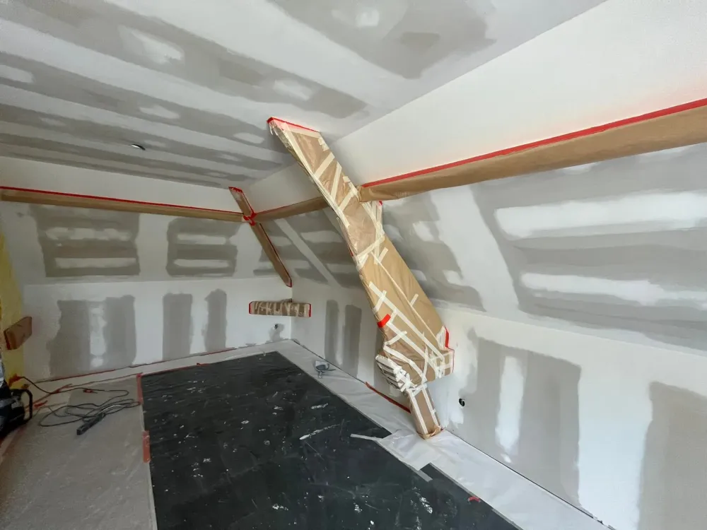 Remise à neuf chambre avec placo