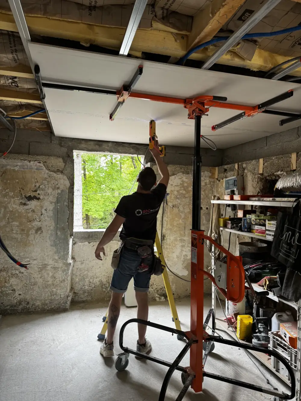 Commencement d'une rénovation complète